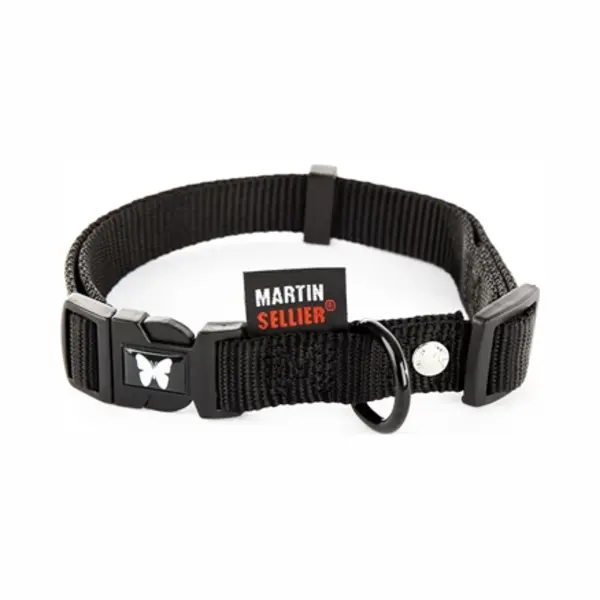Martin sellier Martin Halsband Verstelbaar Nylon Zwart thumbnail