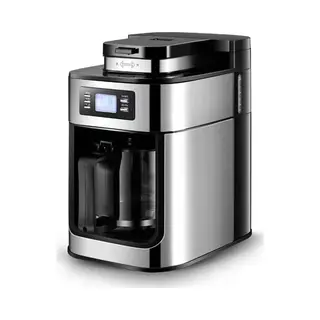 Volautomatische 2-in-1 Koffiemachine Espresso-Koffiemachine - Filterkoffie - Elektrische Koffiemolen - Led-display - Automatische Warmhoudfunctie