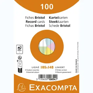 Exacompta 10849SE Indexkarte Grün