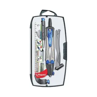 Maped 538717 bow compass Black, Blue, Metallic
