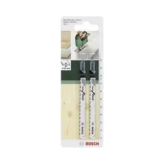Bosch 2 609 256 724 Sägeblatt für Stichsägen, Laubsägen & elektrische Sägen Stichsägeblatt Hartstahl (Hcs) 2 Stück(e)