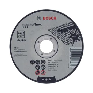 Bosch Pro Stainless Steel And Metal Trennscheibe 115 X 1 X 22, 23 Mm - 2608603169