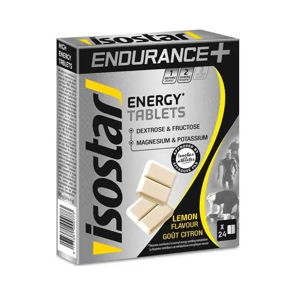 Isostar High Energy Tablets Lemon 24 Stuks thumbnail