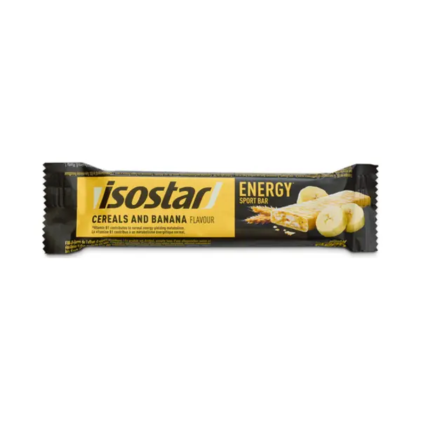 Isostar Bananen-Energieriegel 40 g Hafer, Weizen thumbnail