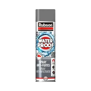 Rubson Aquablock Versiegelungsspray, Grau, 300 Ml, Dichtungsspray Zum Abdichten Von Lecks Und Rissen, Flüssiggummi Für Reparaturen Und Schnelle