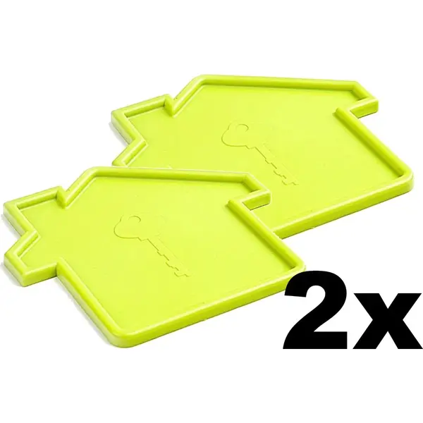 2 Stuks - Balvi Opbergbakje Chez Moi 15 X 16 Cm Groen thumbnail