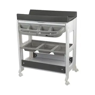 Bebeconfort Dolphy Wickeltisch Grau, Weiß