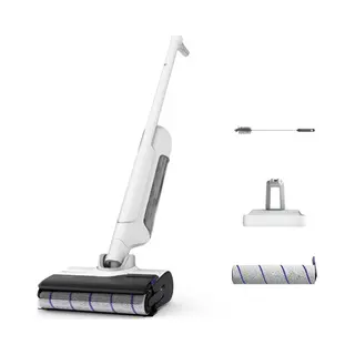 Rowenta X-Clean 10 GZ7540 Stabstaubsauger Akku Trocken&Nass Beutellos 200 W Silber, Weiß