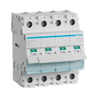 Hager SBN463 Stromunterbrecher 4 4 Modul(e)
