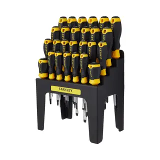 Coocheer Stanley 062142 Schraubendreher-Set Im Rack, 26-teilig