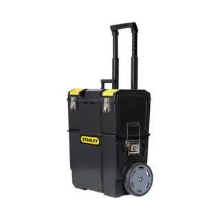 Stanley 2 in 1 2 drawers Plastic Tool Box 2 Wheels, 475 x 284 x 475mm