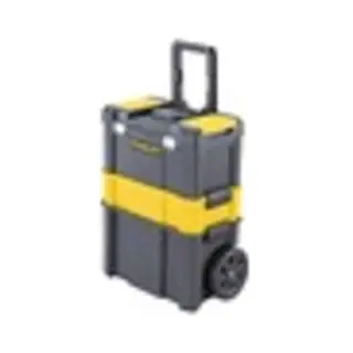 Stanley Essential Verharde koffer gereedschap Kunststof Grijs, Geel