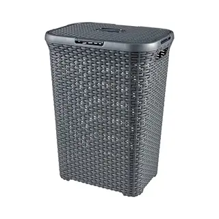 Curver Style 3253920707031 laundry basket 60 L Square Rattan Anthracite