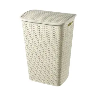 216582 Mystyle Korb De Kleidung, 43x33x60 Zentimeter, White Vintage - Curver