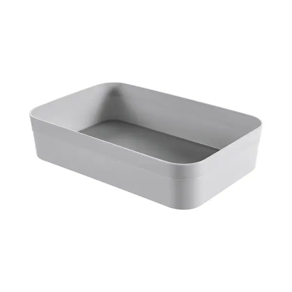 Curver Schubladen Organizer Rechteckig 23 X 15 X 5 Cm Infinity Kunststoff Schubladeneinsatz Für Büro Küche Bad Aufbewahrungsbox Grau thumbnail