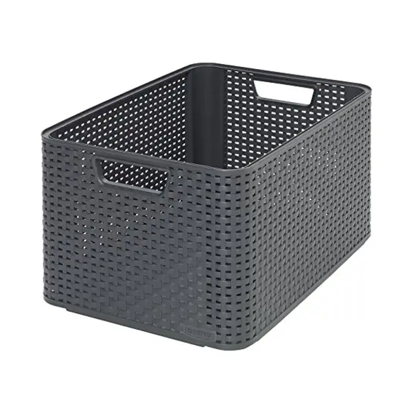 Curver 03616-308-00 Aufbewahrungsbox Style L, 30 L, Anthrazit thumbnail