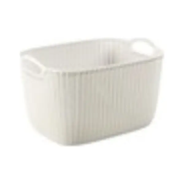Curver 3253923970029 Aufbewahrungsbox Aufbewahrungskorb Rechteckig Strickwaren Weiß thumbnail
