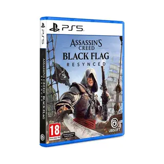 Ubisoft Assassin's Creed Black Flag Resynced - Standard Edition - PS5 + Crimson Costume + Crimson Sword + Crimson Pistol