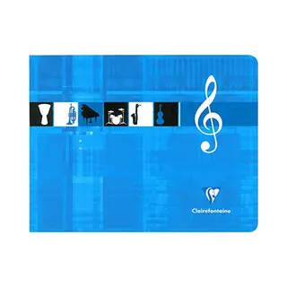 Clairefontaine Metric 3754 Music Book 22 X 17 Cm 48 Pages Stitched
