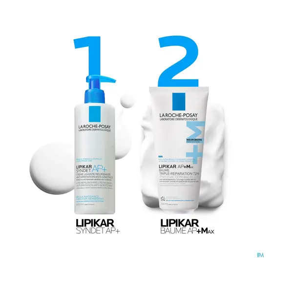 La Roche-Posay La Roche Posay Lipikar Balsam Ap+Max Bodylotion, Rückfettende Körpercreme Für Trockene, Zu Neurodermitis Neigende Haut, Stärkt Das Mikrobiom, thumbnail
