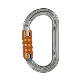 Petzl M33A Tl Karabinerhaken zum Klettern D-förmig Aluminium Grau 1 Stück(e)