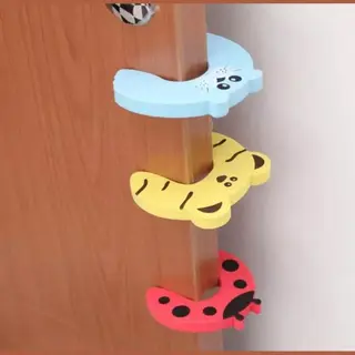 Eggy Veiligheid Deur Stop Dieren, Siliconen Deurstopper- Veiligheids Deurstopper Kind / Baby - Klem Bescherming Voor Deuren En Ramen