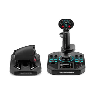 Thrustmaster Sol-R 4 Hotas Schwarz Usb Joystick + Motorsteuerungshebel Analog / Digital Pc