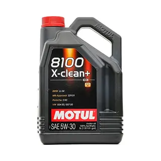 Motul 8100 X-Clean+ 5W-30, 5 Liter