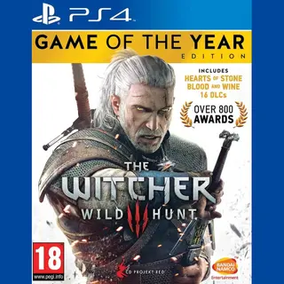 Bandai Namco Entertainment The Witcher 3: Wild Hunt Game of the Year Edition, PS4 PlayStation 4