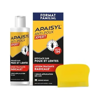 Apaisyl Anti-luizen Xpert Radical Lotion Tegen Luizen En Neten 200 Ml