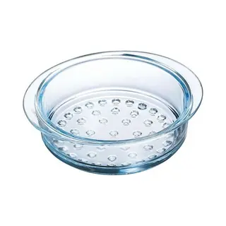 Pyrex Pyroflam Dämpfeinsatz Aus Borsilikat 20 Cm, Transparent, Pan Deksel, Transparant