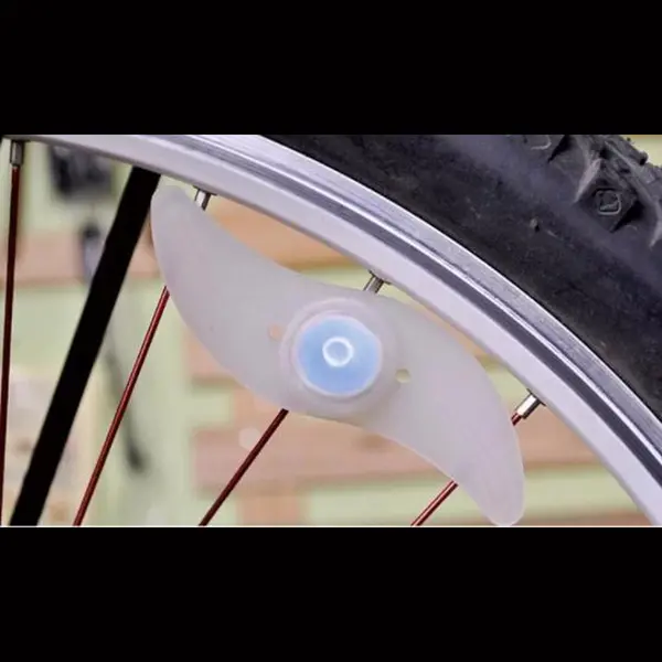 Led Wielverlichting - Led Fietsverlichting - Goed Zichtbaar Op De Fiets - Veilig Fietsen In Het Donker - Blauw - DisQounts thumbnail