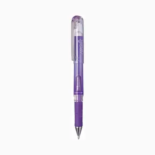 Pentel - Hybrid Gelpen Matallic - Paars - Medium