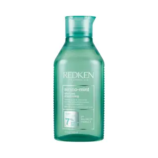Redken Amino Mint Scalp Cleansing For Greasy Hair Shampoo And All Soft Hydrating Care Conditioner Bundle