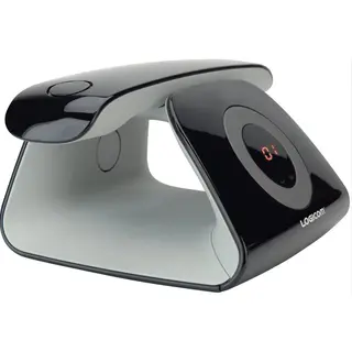 Logicom - Retro Draadloze Telefoon - Retro 2 - Dect - Zwart - Antwoordapparaat