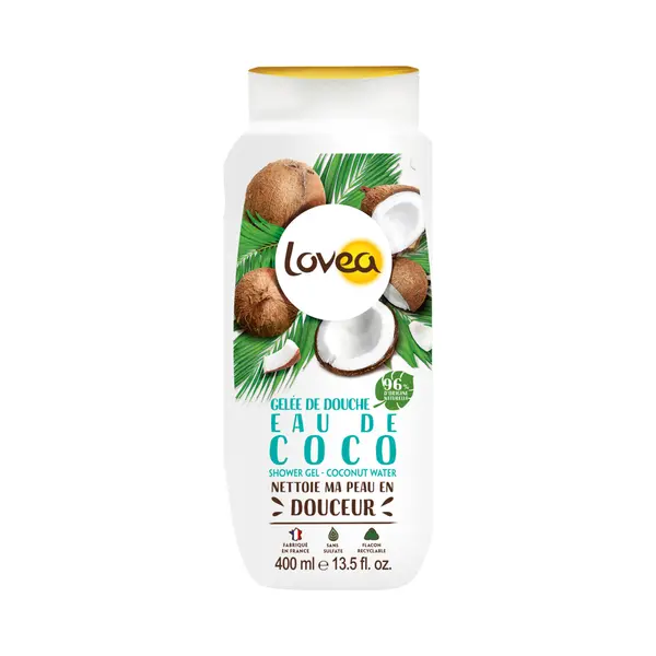 2e Halve Prijs, Lovea Sulfaatvrije Douchegel Kokos 400 Ml thumbnail
