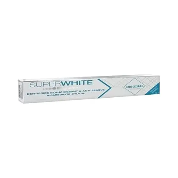Byup Superwhite Original Fluor Whitening & Plaque-Zahnpasta, 75 Ml, Geschmacklos, Tube, Paste, Zahnpasta thumbnail