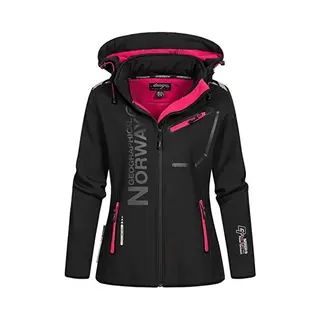 Geographical Norway Damen Softshell Funktions Outdoor Regen Jacke Sport