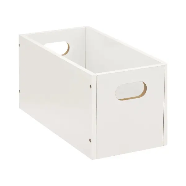 5 five simply smart 5five - Korb 15x31cm "mix N Modul" Holz Weiß thumbnail