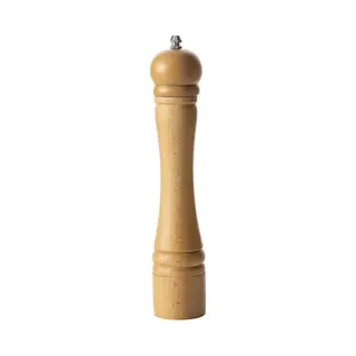 5Five Pepermolen/zoutmolen Van Hout - Beige - 30 Cm - Pepermaler/zoutmaler - Kruiden En Specerijen Vermalers
