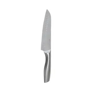 5Five Precision - Groente En Vlees Snijmes/koksmes - 1x Stuks - Rvs - Zilver - 32 X 3 Cm - Keukenmes - Luxe Kwaliteit