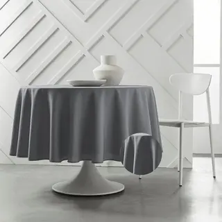 Today Tafelkleed - 180x180 / Acier - Tafellaken - Tafellinnen