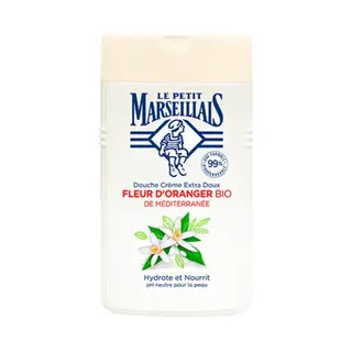 Le Petit Marseillais Le Pe Marseillais Dusch- & Badecreme, Extra Weich, Bio-Orangenblüte, 250 Ml