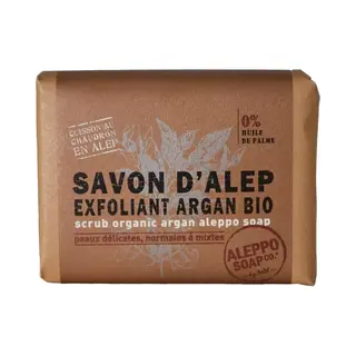 Aleppo Soap Co Arganzeep Exfoliant Bio 100 Gram