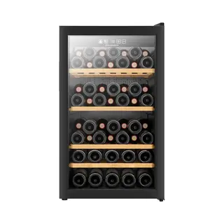 Climadiff CLS52B1 wijnkoeler Compressorwijnkoeler Vrijstaand Zwart 52 fles(sen)