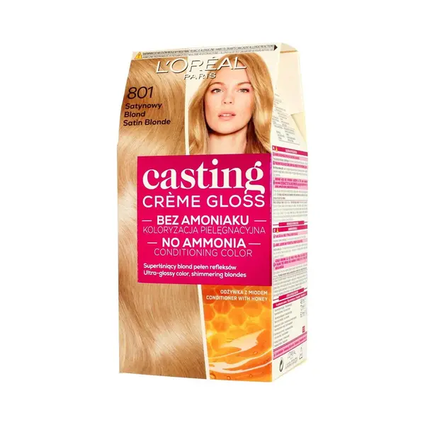 L'Oréal Paris Casting Crème Gloss Haarkleuring 801 Satin Blonde thumbnail