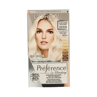 Gratis, L'Oréal Préférence Le Blonding Ontkleuring Ultra Platinum - Platinum Blond