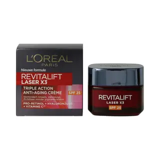 L'Oréal Revitalift Laser X3 Anti-Rimpel Dagcrème SPF25 50 Ml