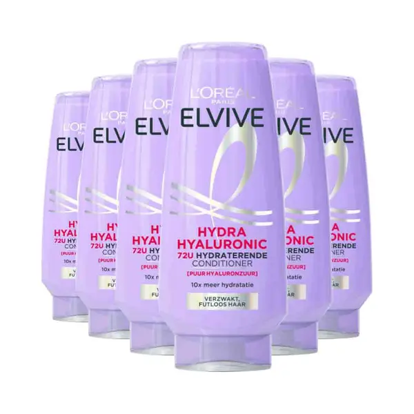 6x L'Oréal Elvive Hydra Hyaluronic Conditioner 200 Ml thumbnail