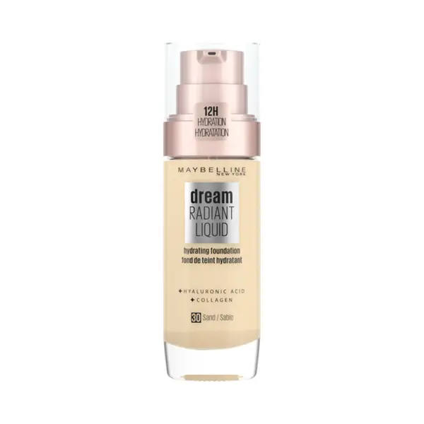 3x Maybelline Dream Radiant Liquid Foundation 30 Sandy thumbnail